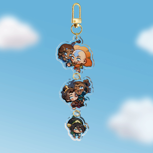 Avatar Gaang Keychain