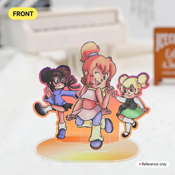 Girls of Rock n Roll (The Chipettes) Acrylic Standee