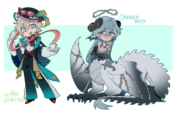 Aventurine & Sunday | Wonderland Standees Set