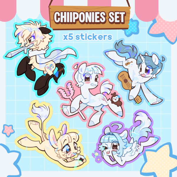 Chiiponies Sticker Set