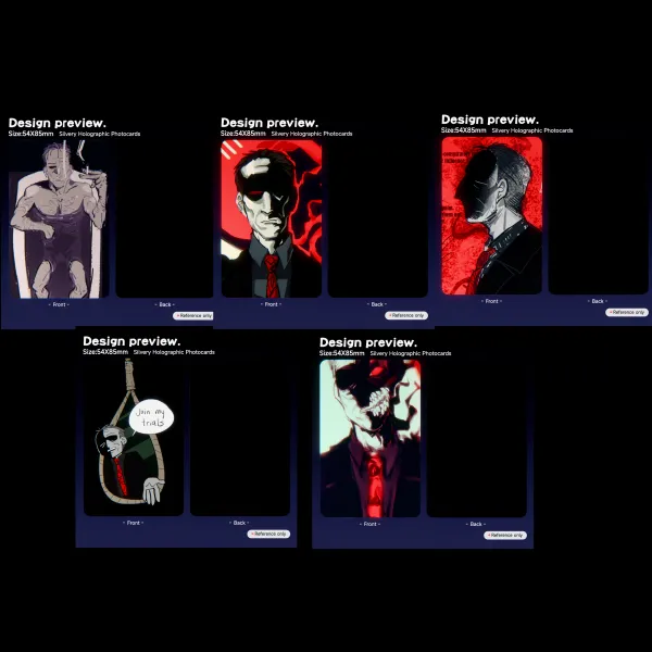 Easterman Holographic Photocard Set | OUTLAST TRIALS