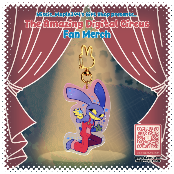 ACRYLIC CHARM - Jax The Rabbit (TADC)