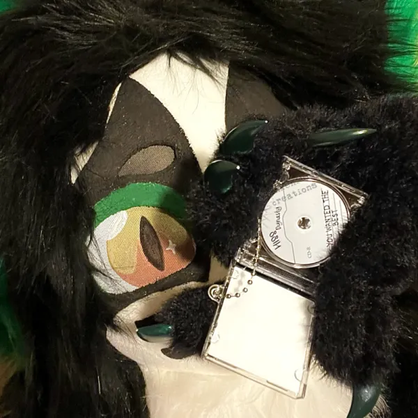HISS CD Case Keychain