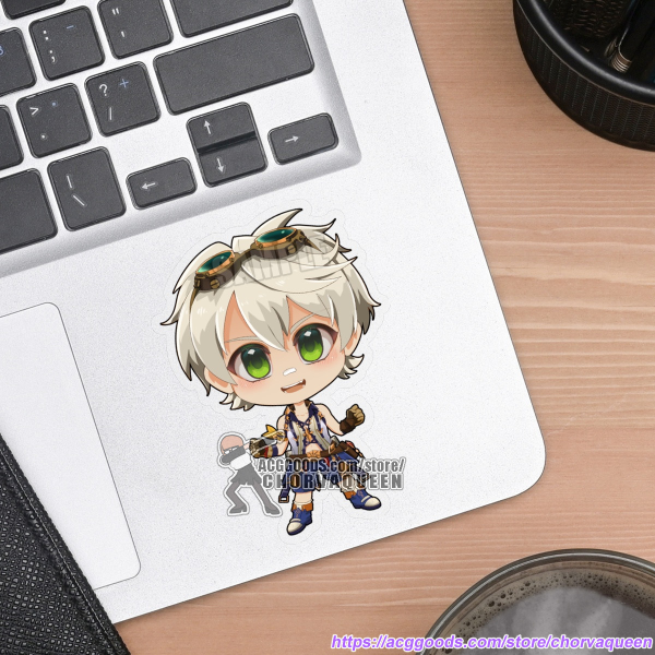 Bennett Clear PET Vinyl Sticker
