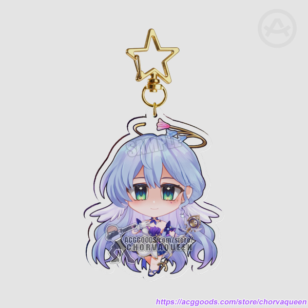 Robin Acrylic Keychain