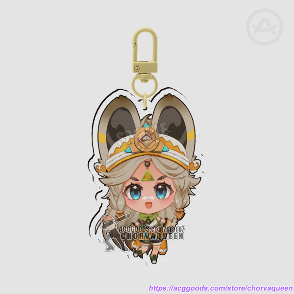 Kachina Acrylic Keychain