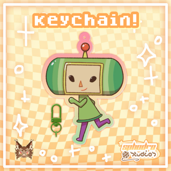 Keychain/Keyring | Katamari Damacy - Prince - Acrylic (2.8inch)