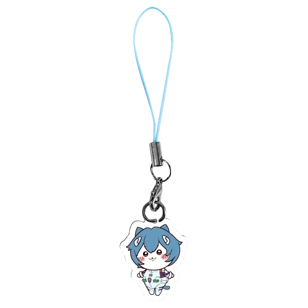 Rei Ayanami Hachiware Phone Charm