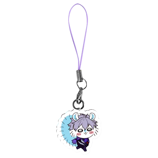 Kaworu Nagisa Momonga Phone Charm