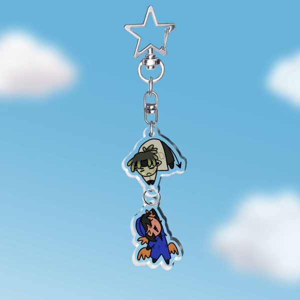 Multi & Quackity - Keychain
