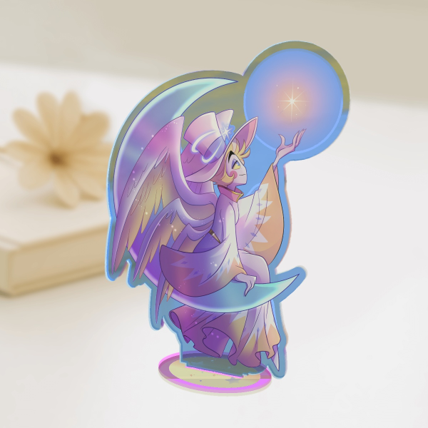 The Morningstar Lucifer Rainbow Acrylic Standee
