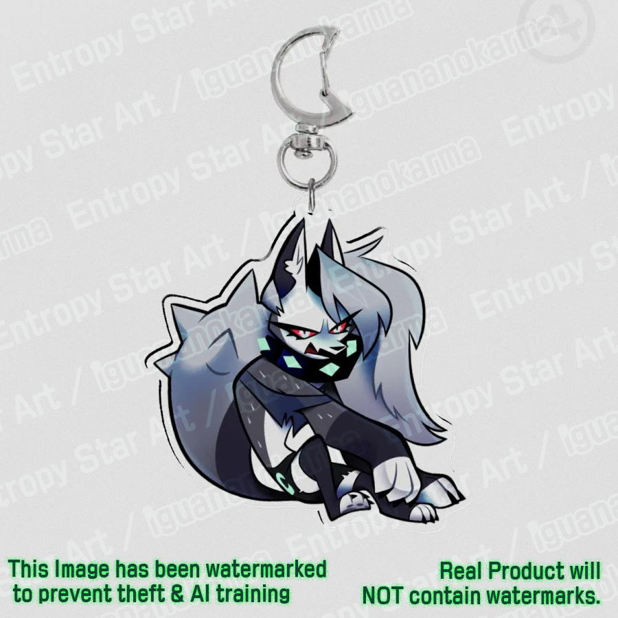 Moona the Diamond Dog | Keychain