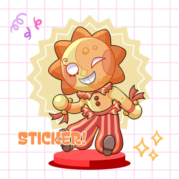 Daycare Attendant Sun Sticker