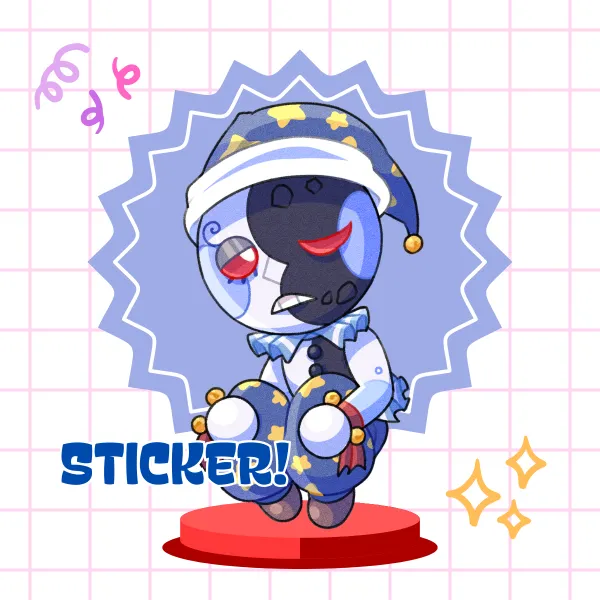 Daycare Attendant Moon Sticker