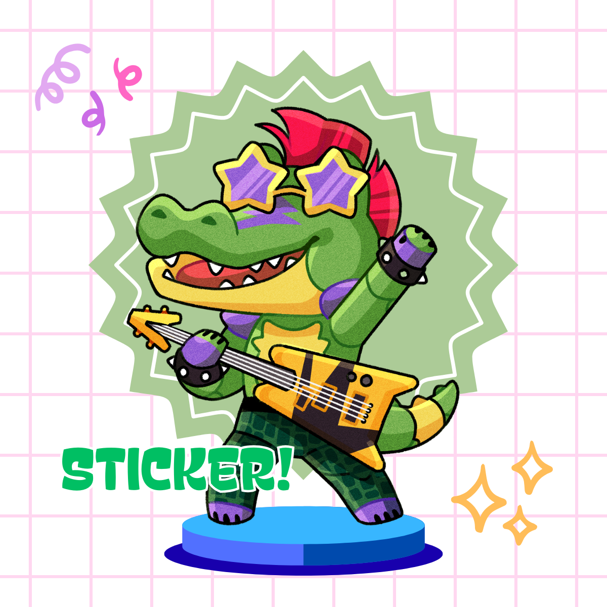 Montgomery Gator Sticker
