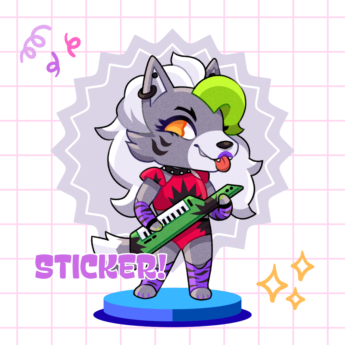 Roxanne Wolf Sticker
