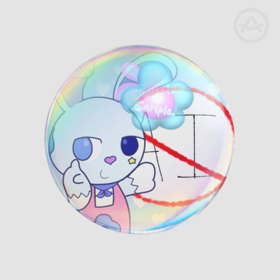 Say No To AI Sloppity Pin