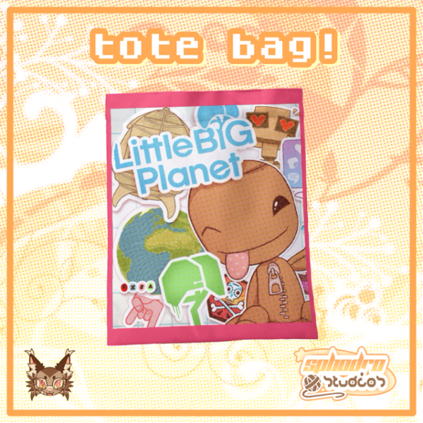 Tote Bag | Little Big Planet - Sackboy - Canvas (39x34cm)