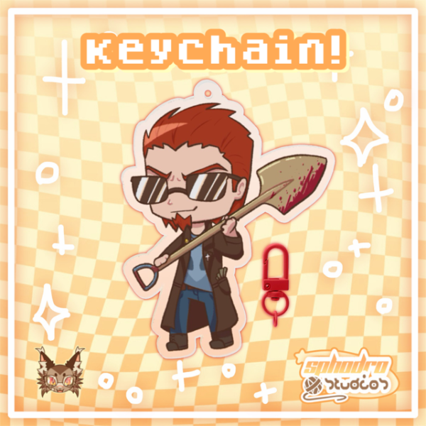 Keychain/Keyring | Postal 2 - Dude - Acrylic (7cm)
