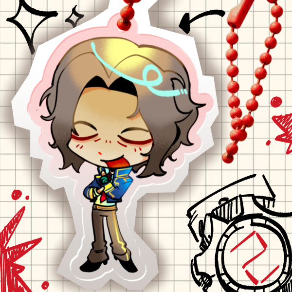 Snake 999 - Zero Escape Keychain