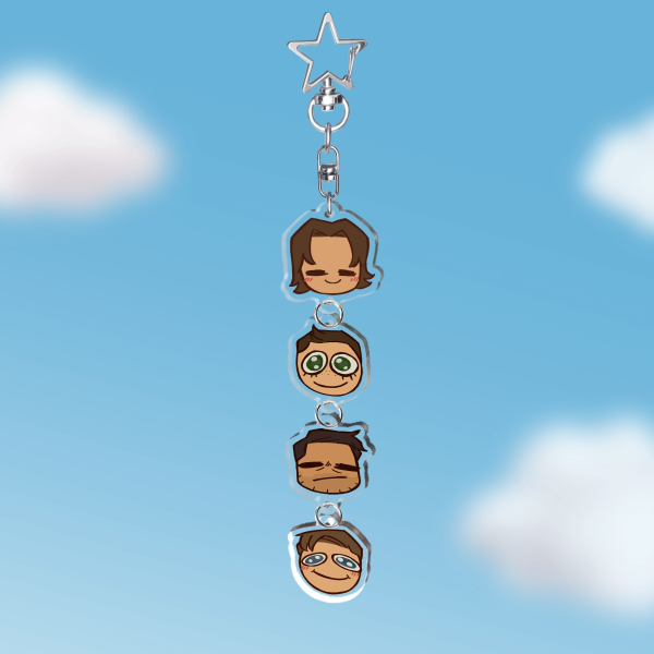 Team Free Will Keychains