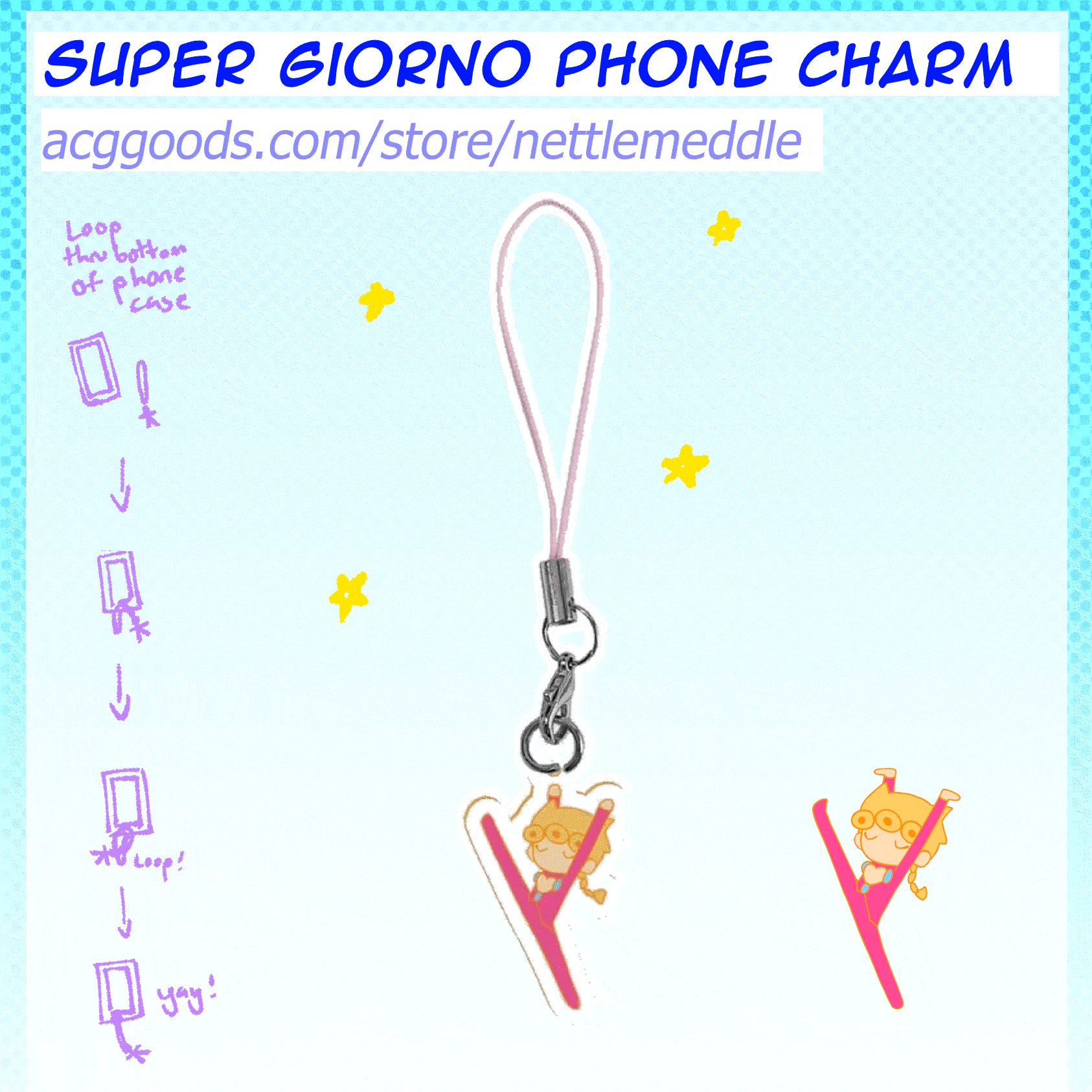 Super ☆ Giorno ☆ Phone ☆ Charm