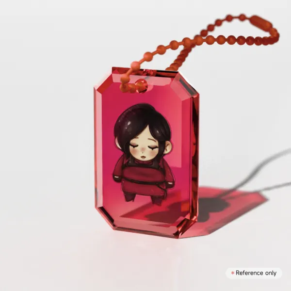 Ada Beryl Gemstone Keychain