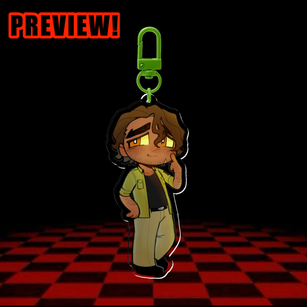 Strade kawaii BTD/YKMET acrylic keychain