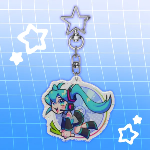 Hatsune Miku Disk (Keychain)