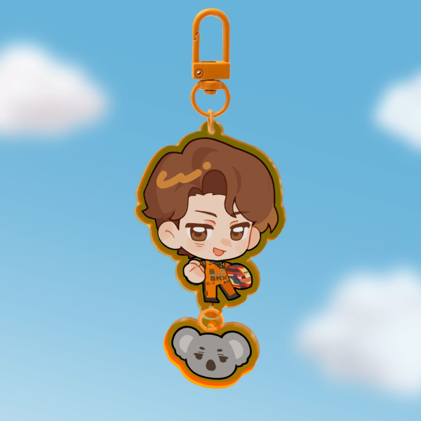 Oscar Piastri & Oskoala Formula 1 Keychains
