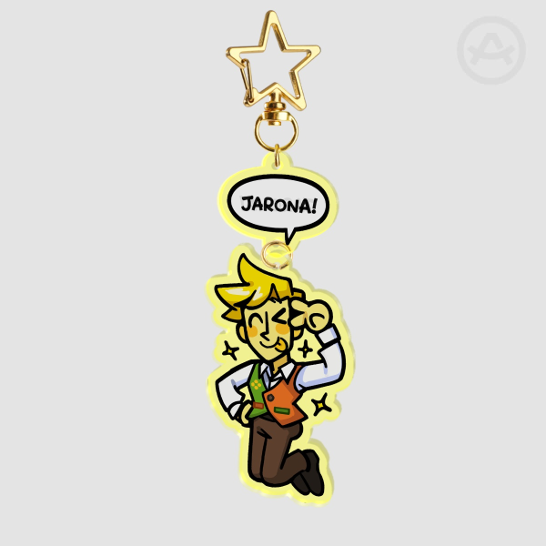 Flowery Deltarune Flower Linking Keychain