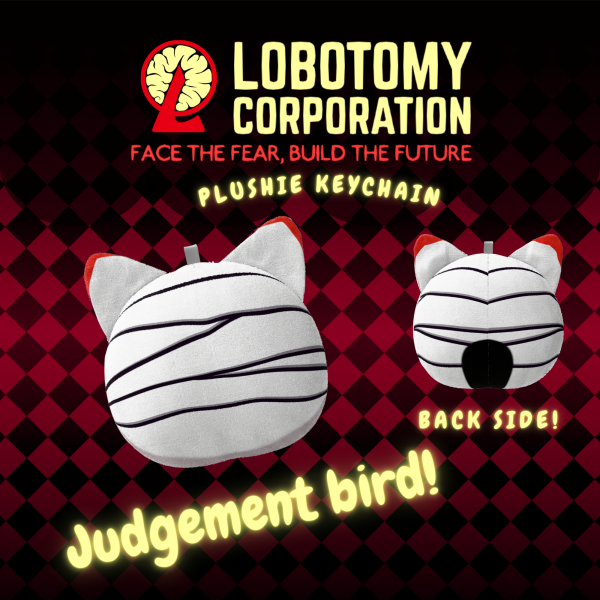 Judgement bird | Lobotomy Corporation | Mochi Face Plush Keychain