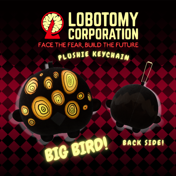 Big Bird | Lobotomy Corporation | Mochi Face Plush Keychain