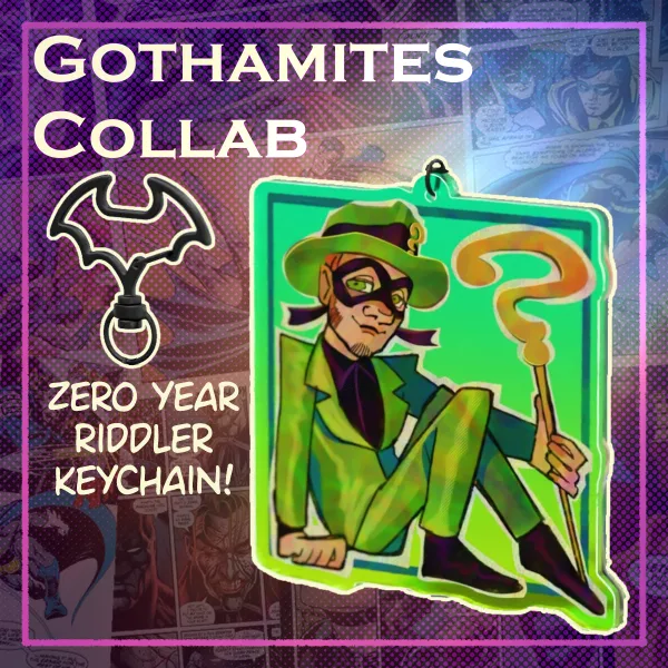 Zero Year Riddler DC Keychain
