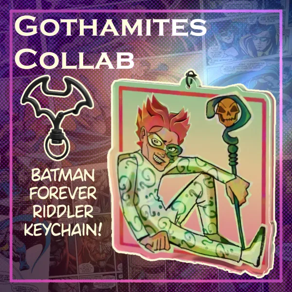 Batman Forever Riddler DC Keychain