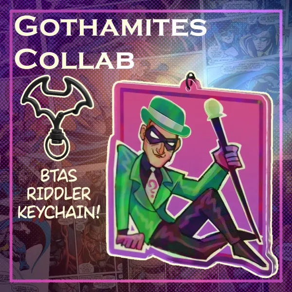 BTAS Riddler DC Keychain