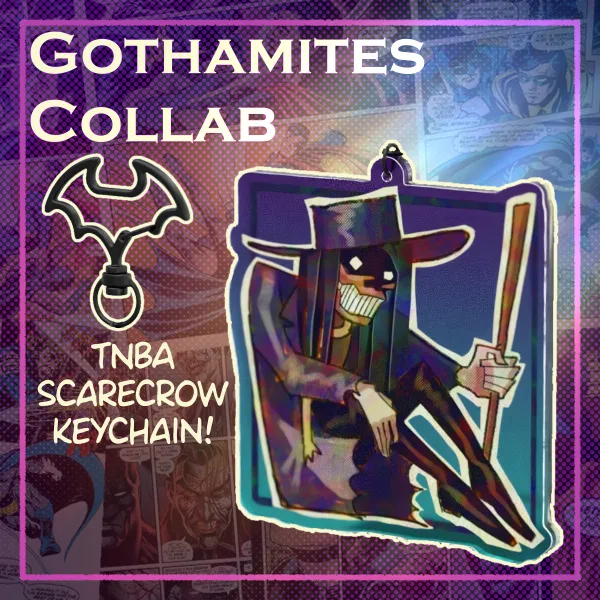 TNBA Scarecrow DC Keychain