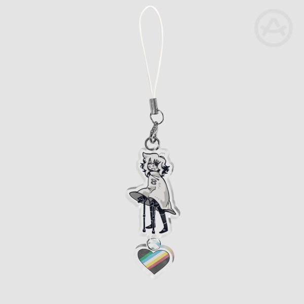 Siffrin ISAT Disability Pride Connection Keychain