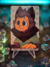 LavaLoaf Lenticular Card (Scared) - 2.13"x3.35"(54x85mm)