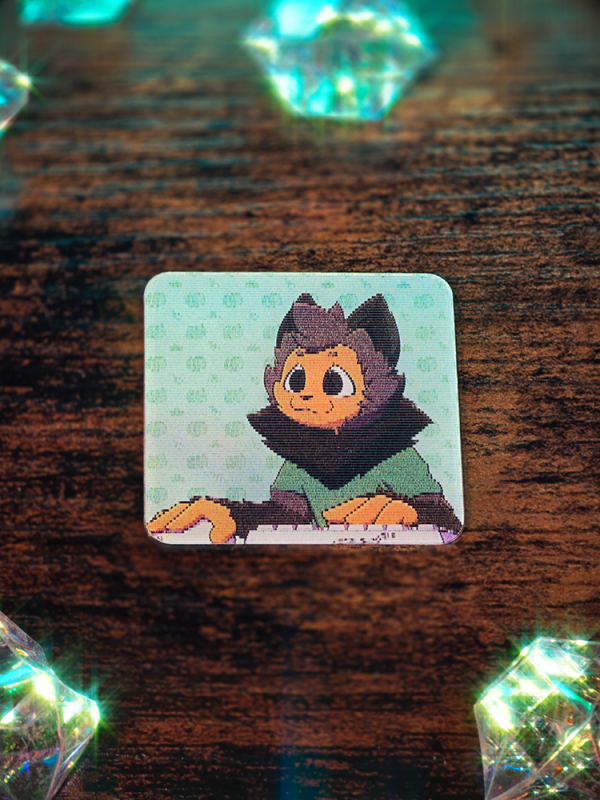 LavaLoaf Lenticular Sticker (Scared)