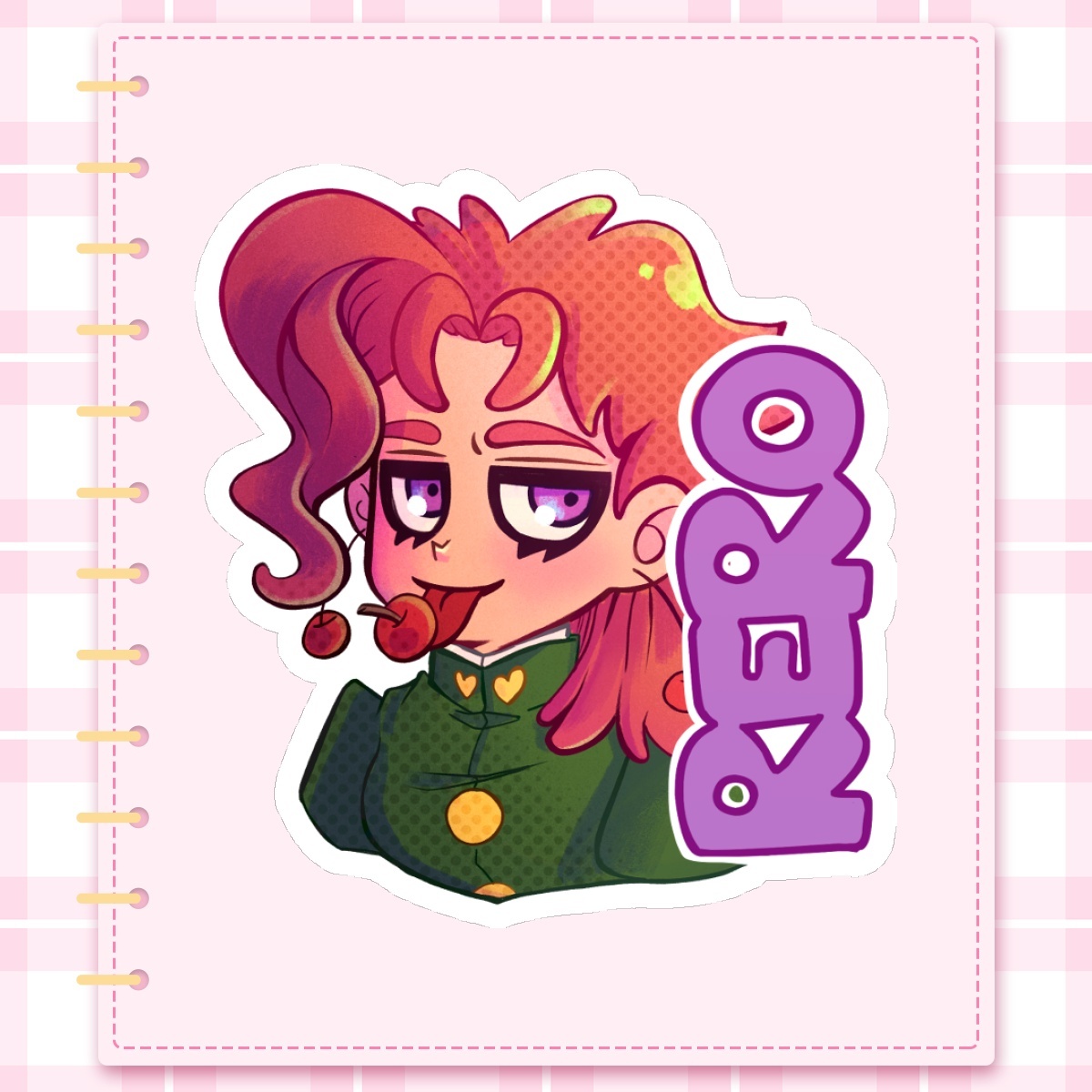 Kakyoin Sticker