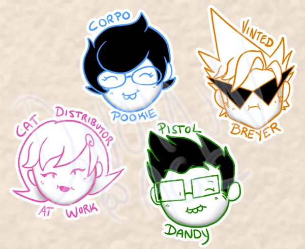 Alpha Kid :ɪ Stickers