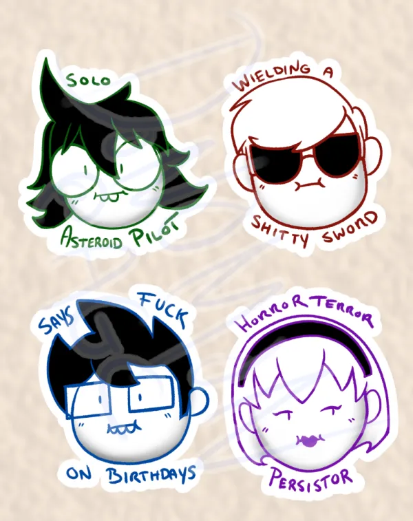 Beta Kid :ɪ Stickers