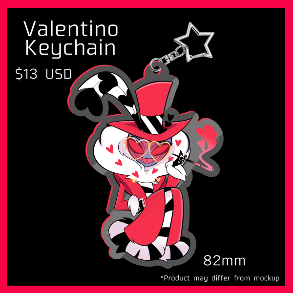 Valentino Keychain
