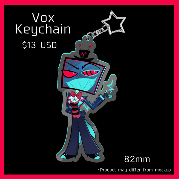 Clear Acrylic Keychains