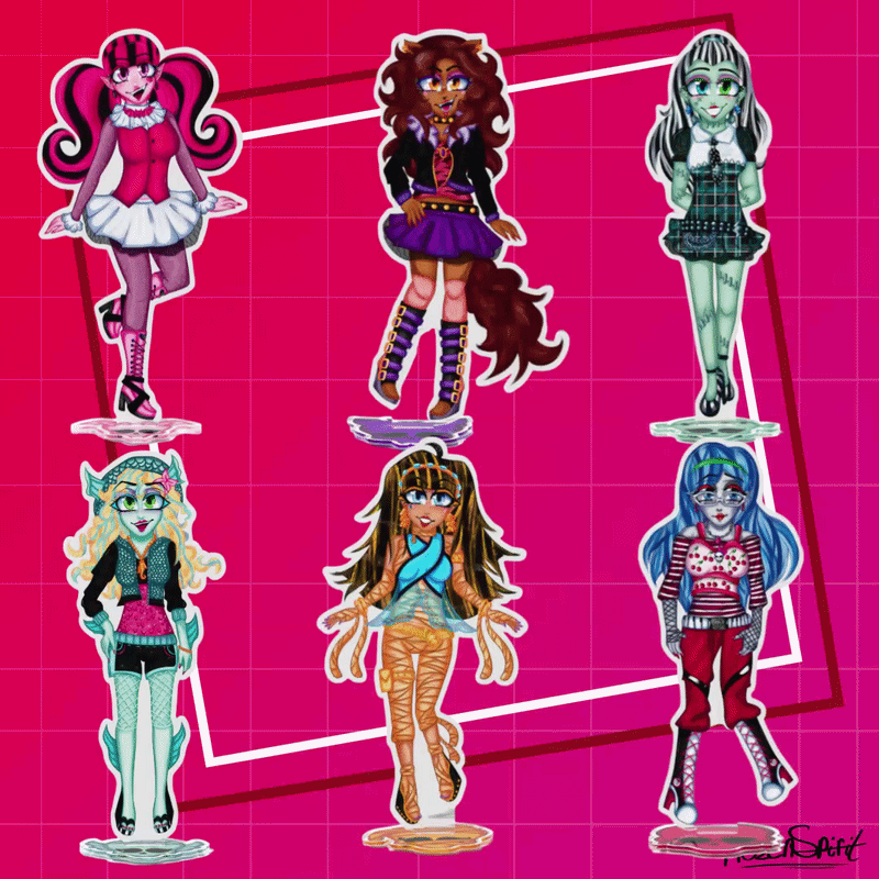 | MONSTER HIGH | Six Of Your Favorite Ghouls!