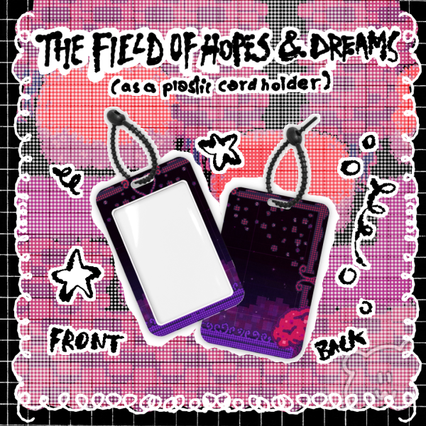 Scarlet Forest Plastic Card Holder [ Deltarune ]