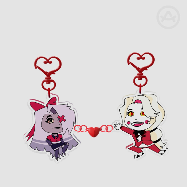 Chaggi Acrylic Magnet Keychains