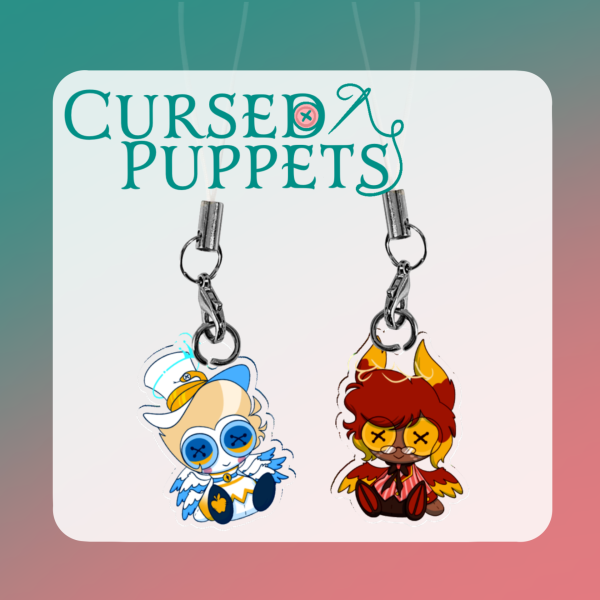 Radioapple Charms Bundle – Cursed Puppets – Angel AU