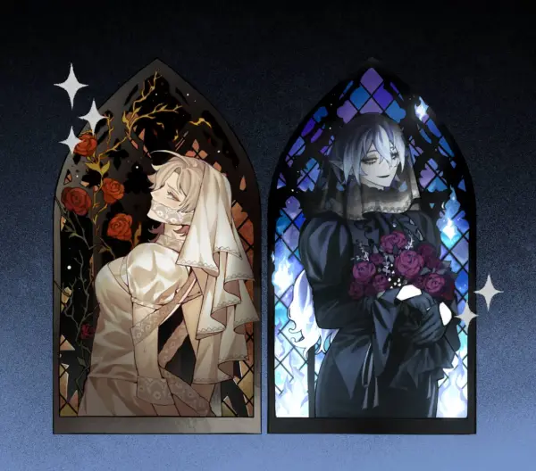 Faelight Marriage Standees 